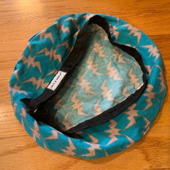 Vintage Life’s A Beach Surf Hat Aqua/Grey - Picture 1 of 5